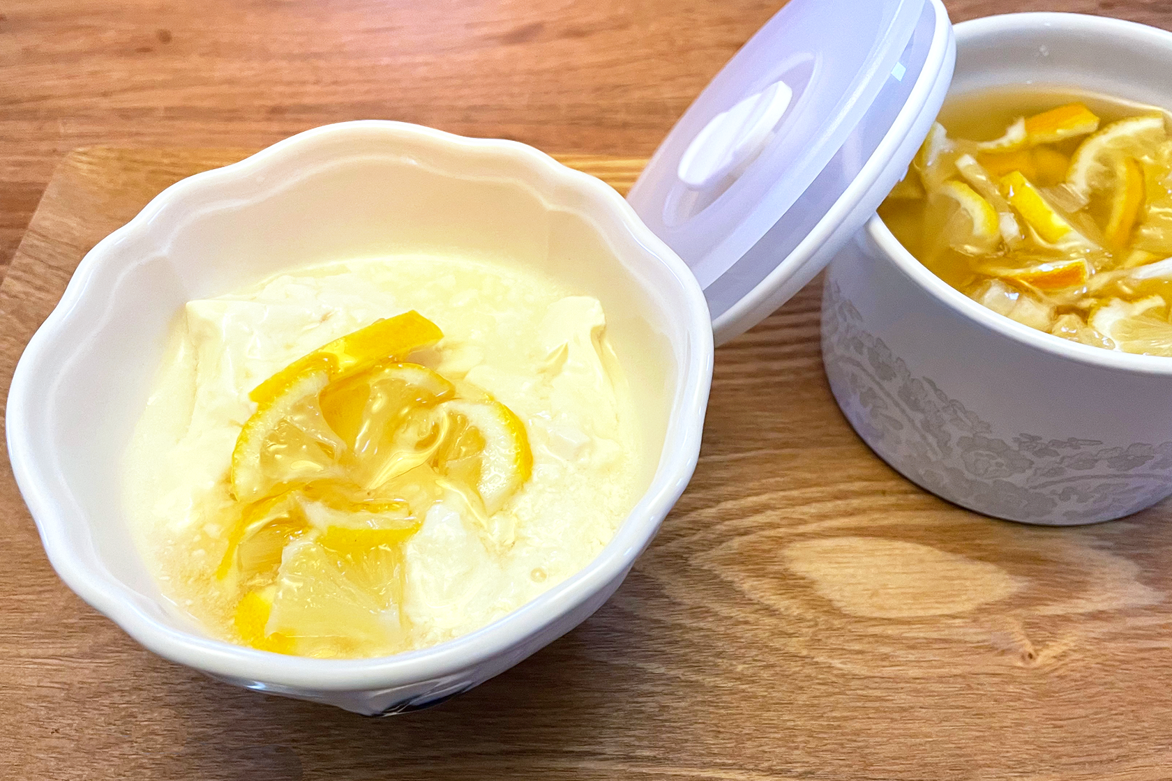 豆乳ヨーグルトアレンジレシピ｜すぐきヨーグルト×塩レモン
