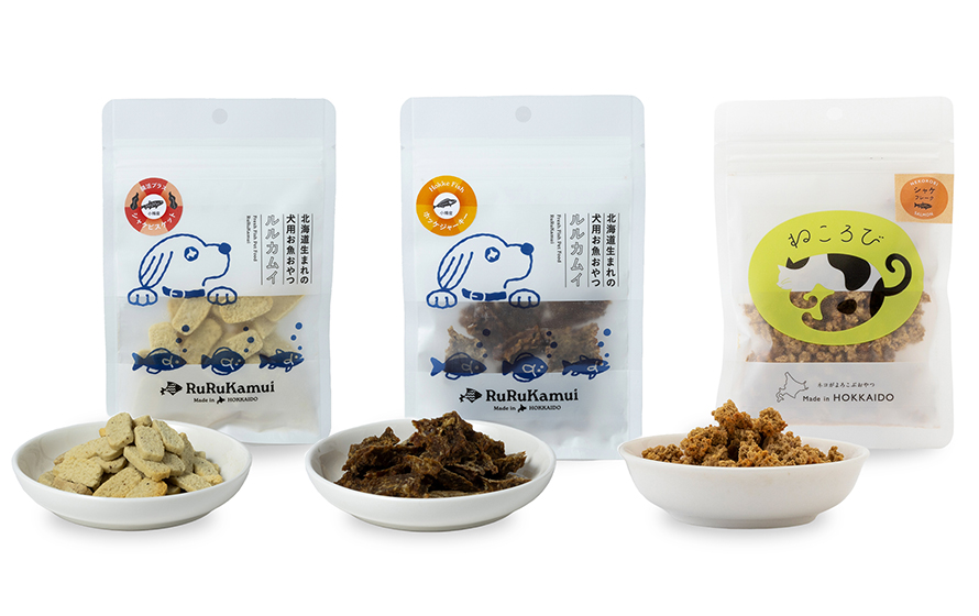 北海道産原料を使用したペットフードブランド【ルルカムイ/ねころび】の取り扱いを開始しました